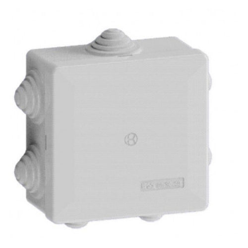 10 BOÎTE DE DÉRIVATION IP55 650° À TÉTINES 100X100X50 GRIS