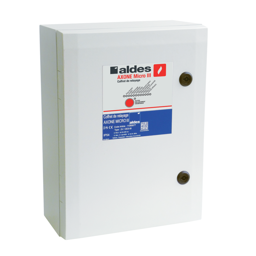 Coffret De Relayage Aldes Axone Micro 3