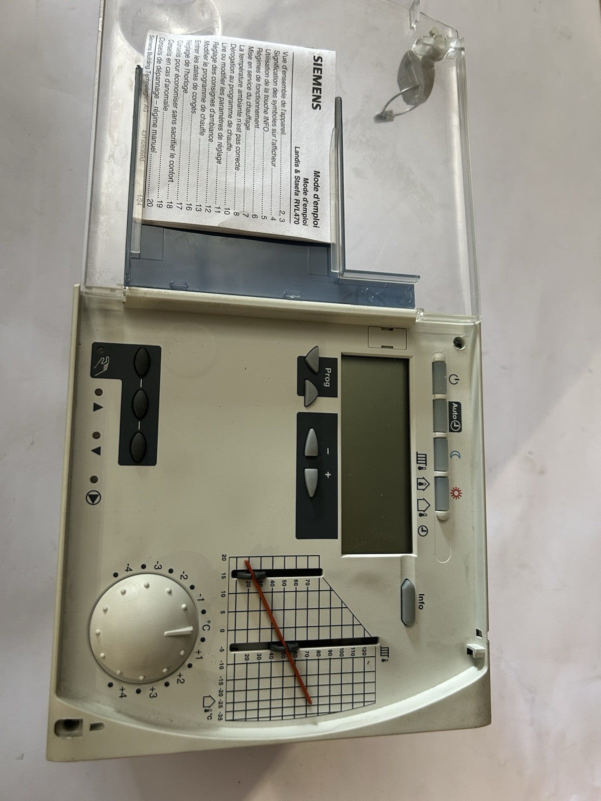 Siemens - Régulateur de chauffage gamme RVL-RVL470
