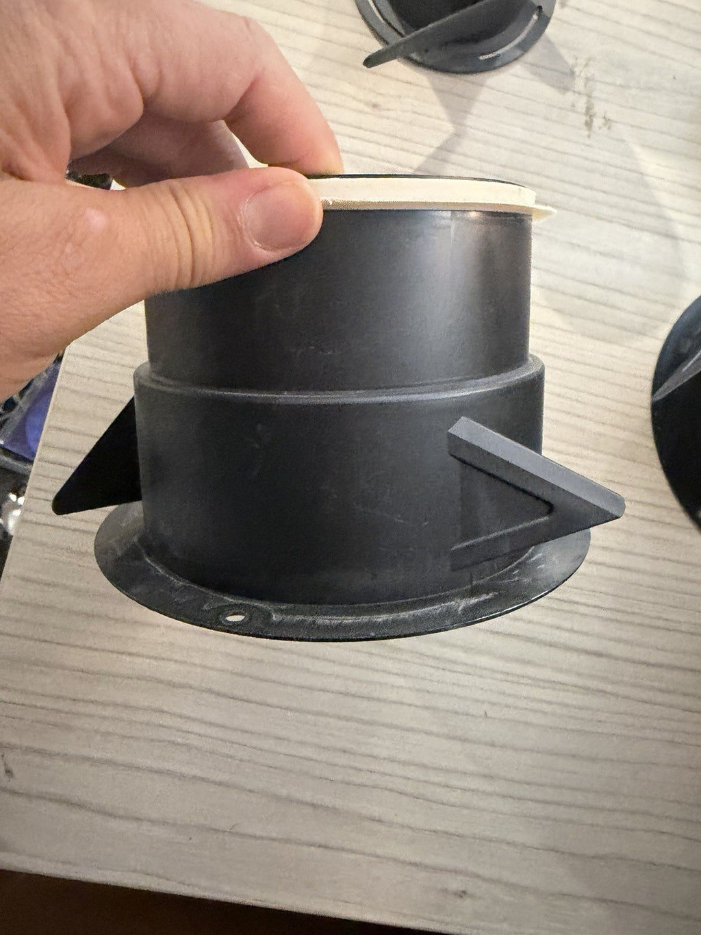 Lot De10 Manchettes De raccordement à griffes pour bouches d'aération,