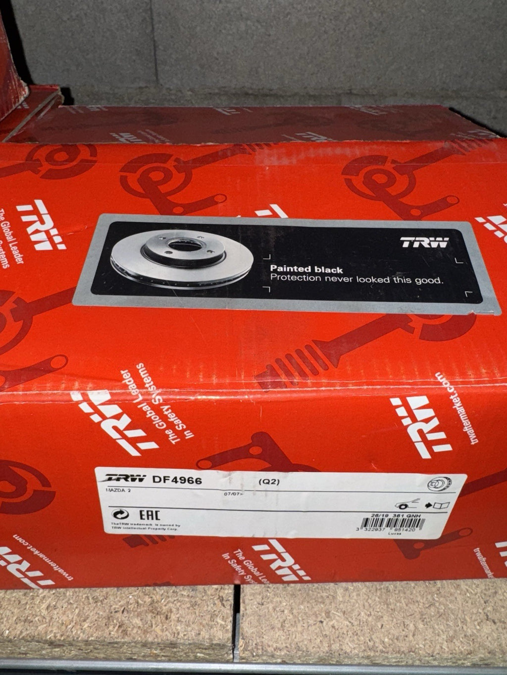 Dique De Frein TRW DF4966