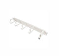 passe cable panneau 19" Blanc