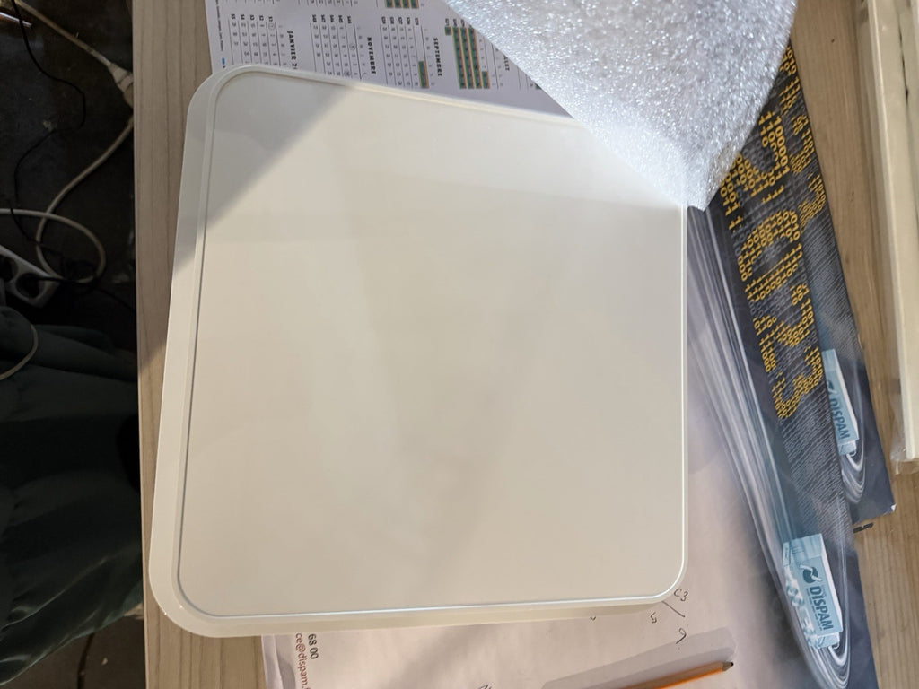 Bouche BDO 200 d'extraction et d'insufflation plastique réglable extra-plate