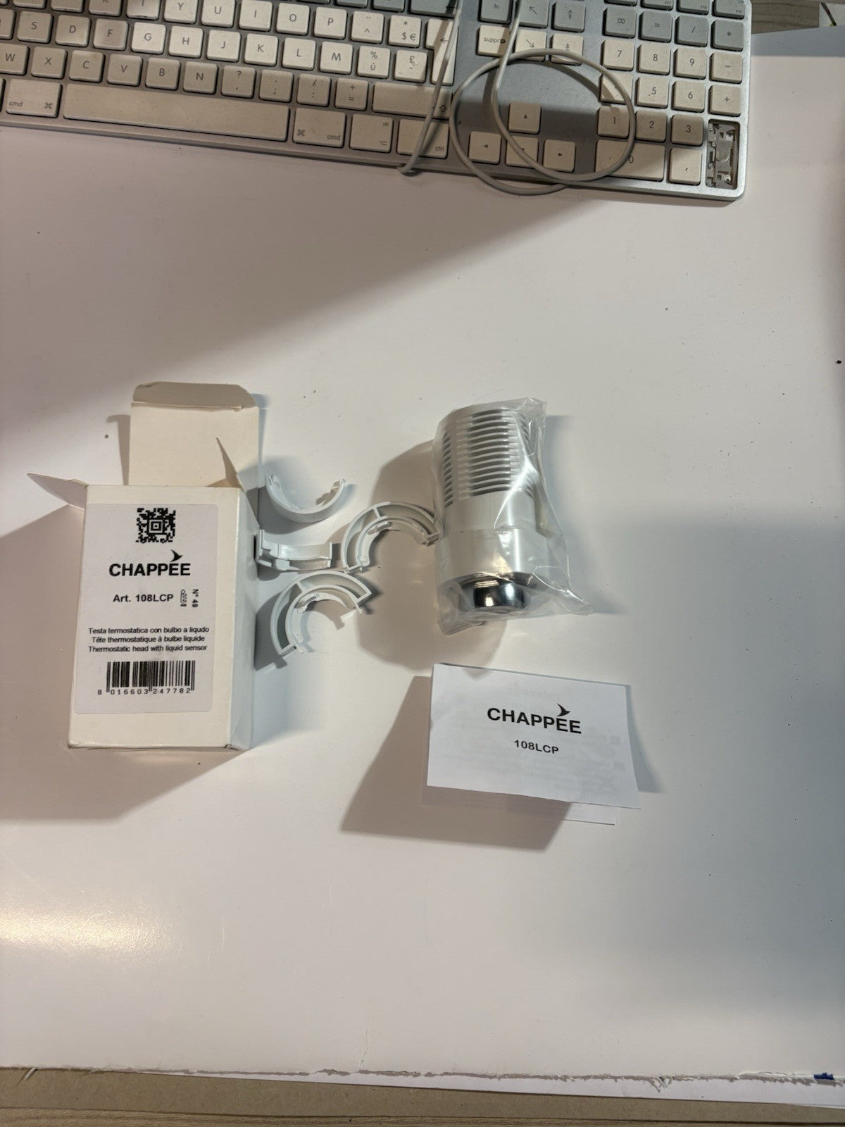 Tête thermostatique à bulbe chappee 108LCP