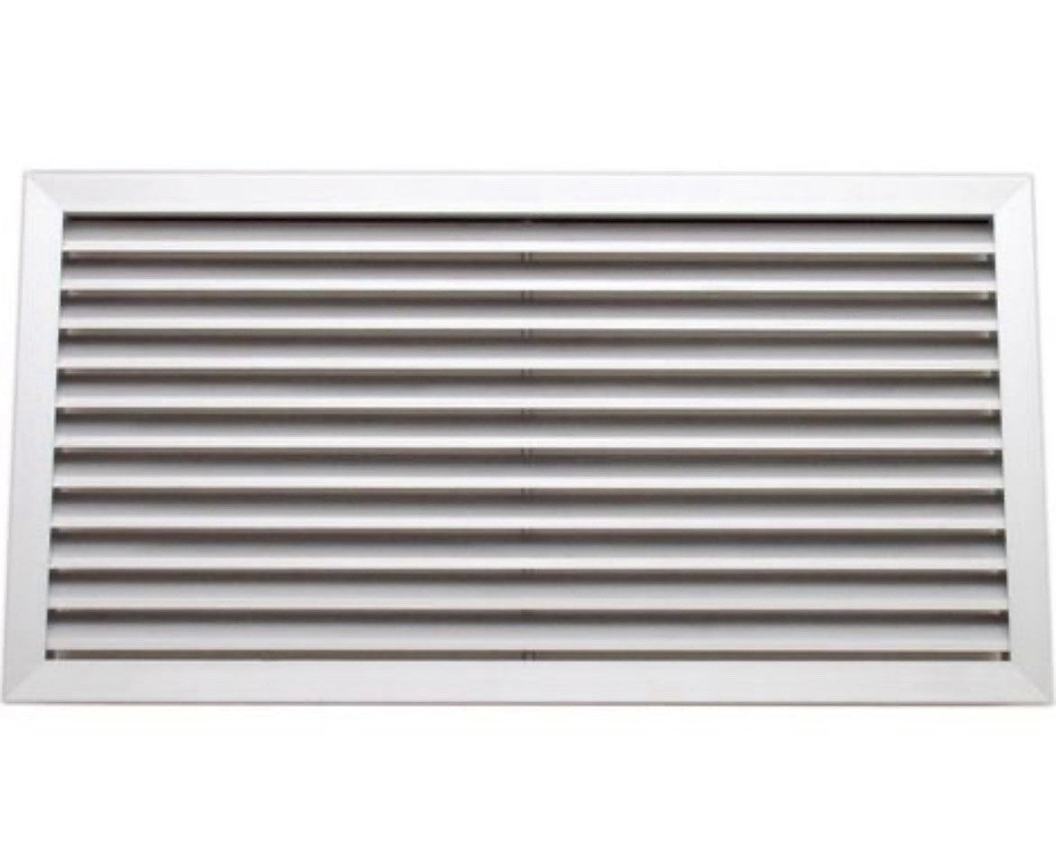 Grille de ventilation double déflexion VIM GADD F 300x200 mm RAL9010