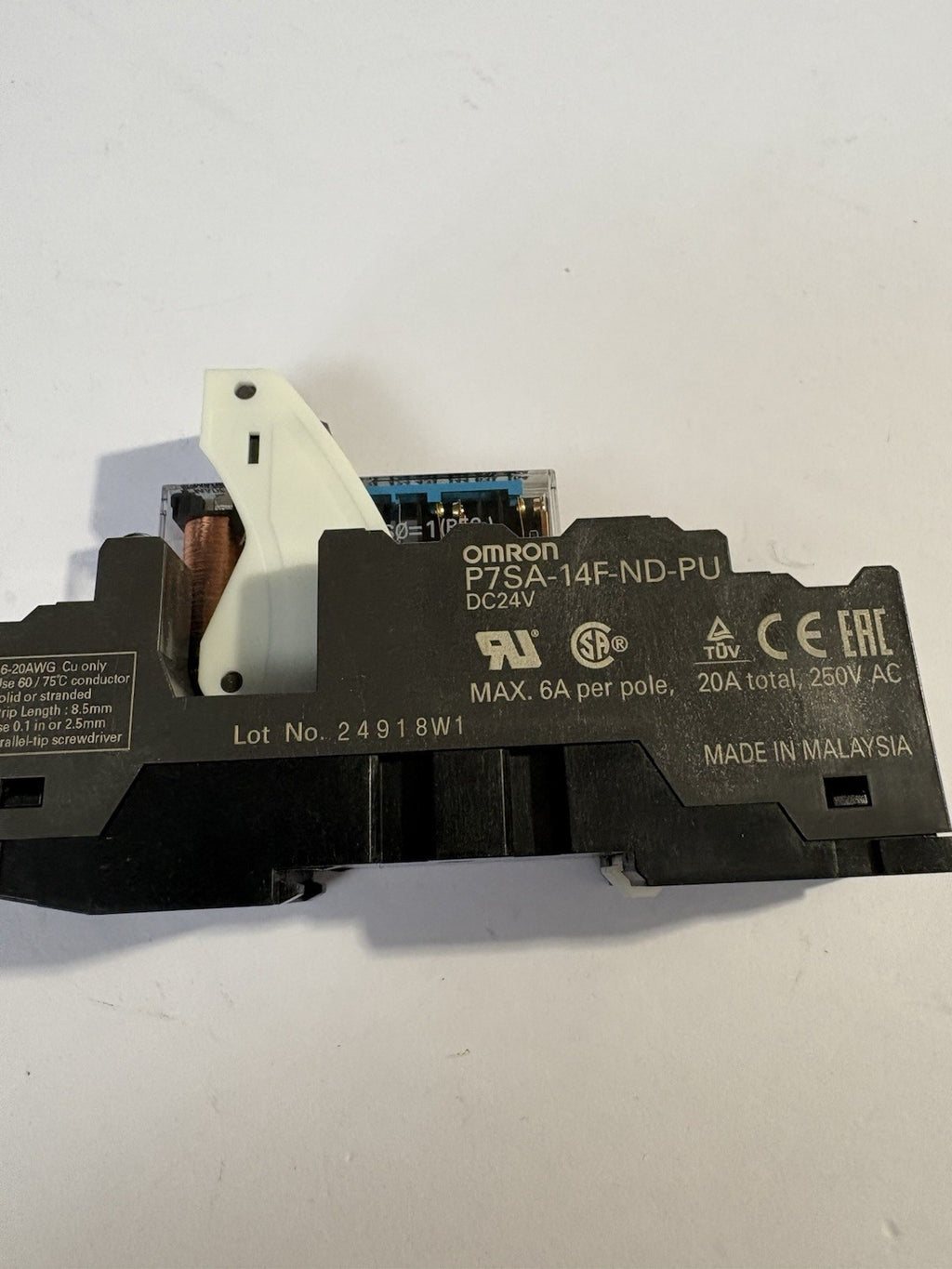 Support Relais Omron P7sa-14f-nd-pu Plus Relais