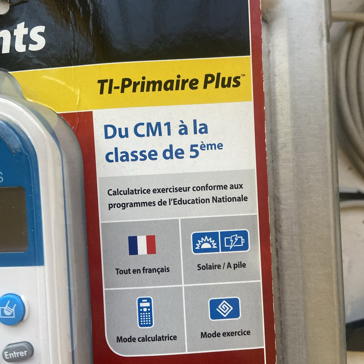 Calculatrice Texas Instruments TI-PRIMAIRE PLUS