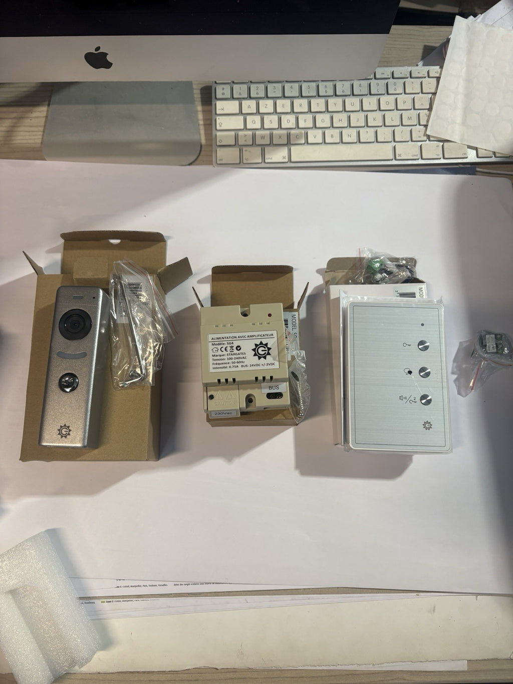 STAR GATES SG-AUDIO-EVO Interphone audio intercom évolutif kit complet