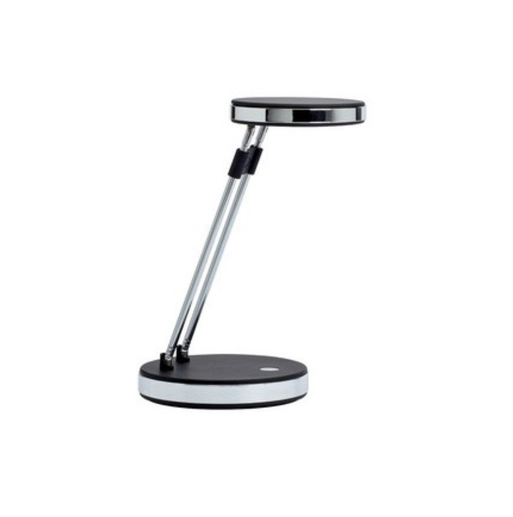 Luminaire de bureau MAULpuck LED 6.500 K socle noir