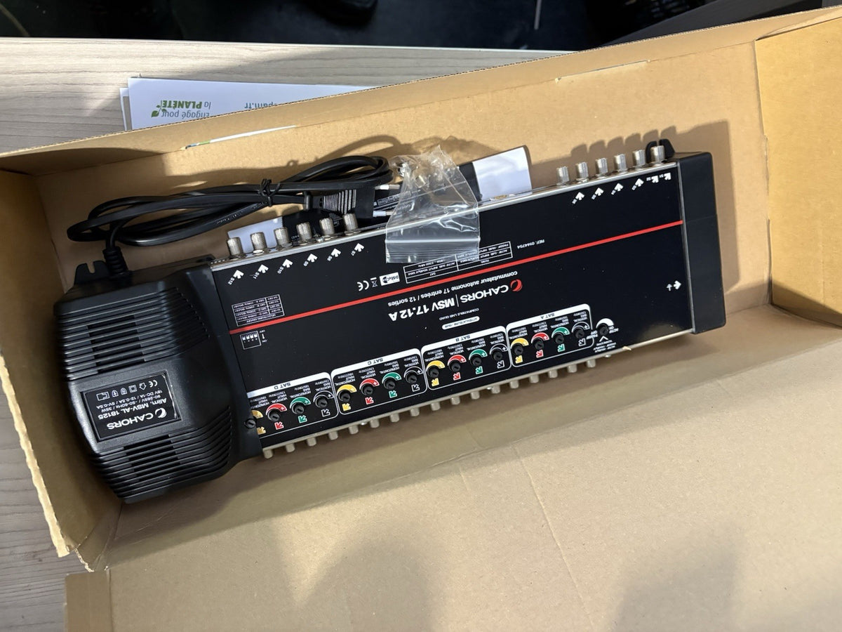 CAHORS MSV 17.12 A Multiswitch Commutateur 17 entrées / 12 sorties