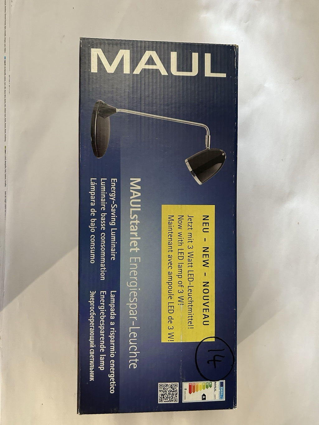 MaulStarlet - Lampe de bureau LED - jaune
