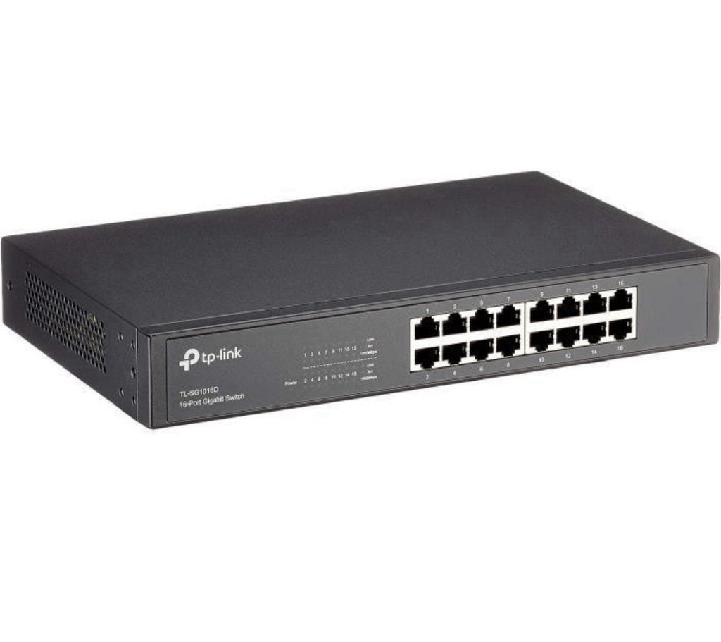 commutateur réseau TP-Link, modèle TL-SF1016D.