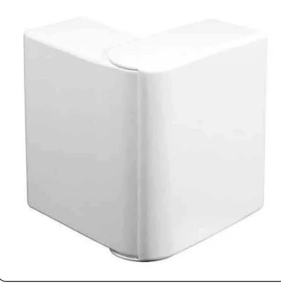 Lot 4Angle extérieur goulotte Logix 50x130mm - PLANET WATTOHM 48008