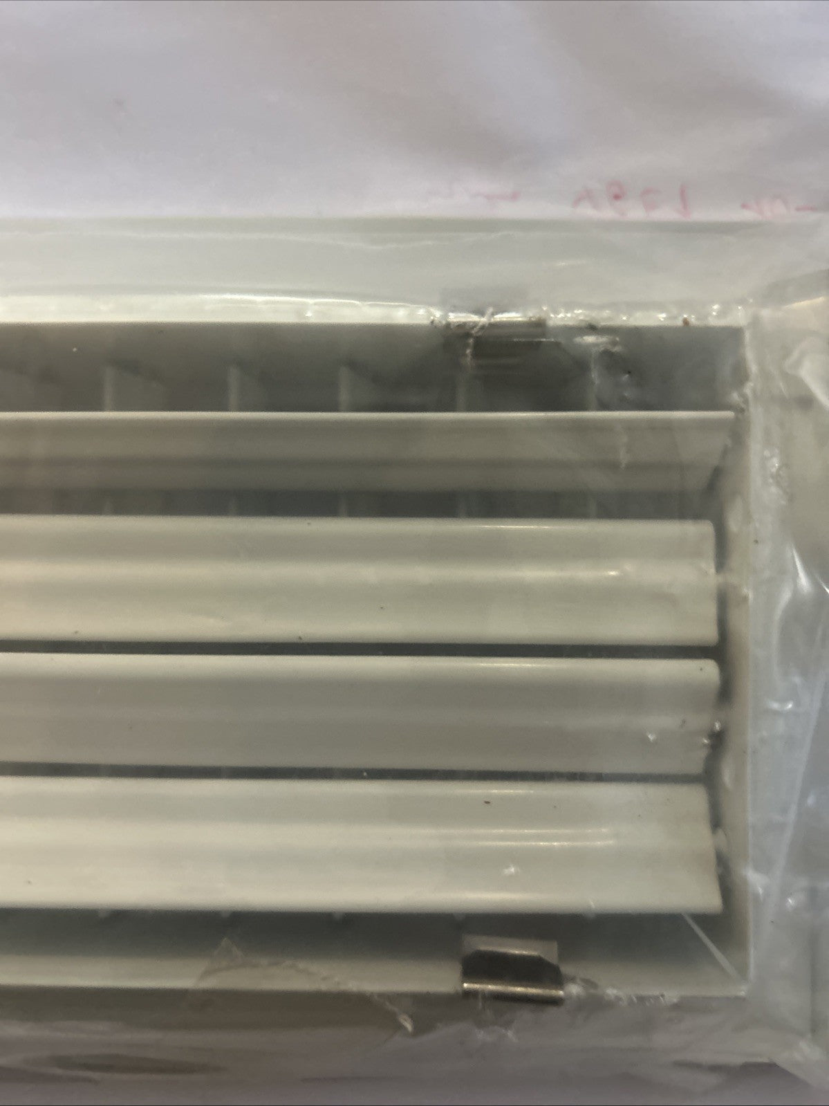 Grille de ventilation VIM G-100 C 400 x 100 mm blanche RAL9010