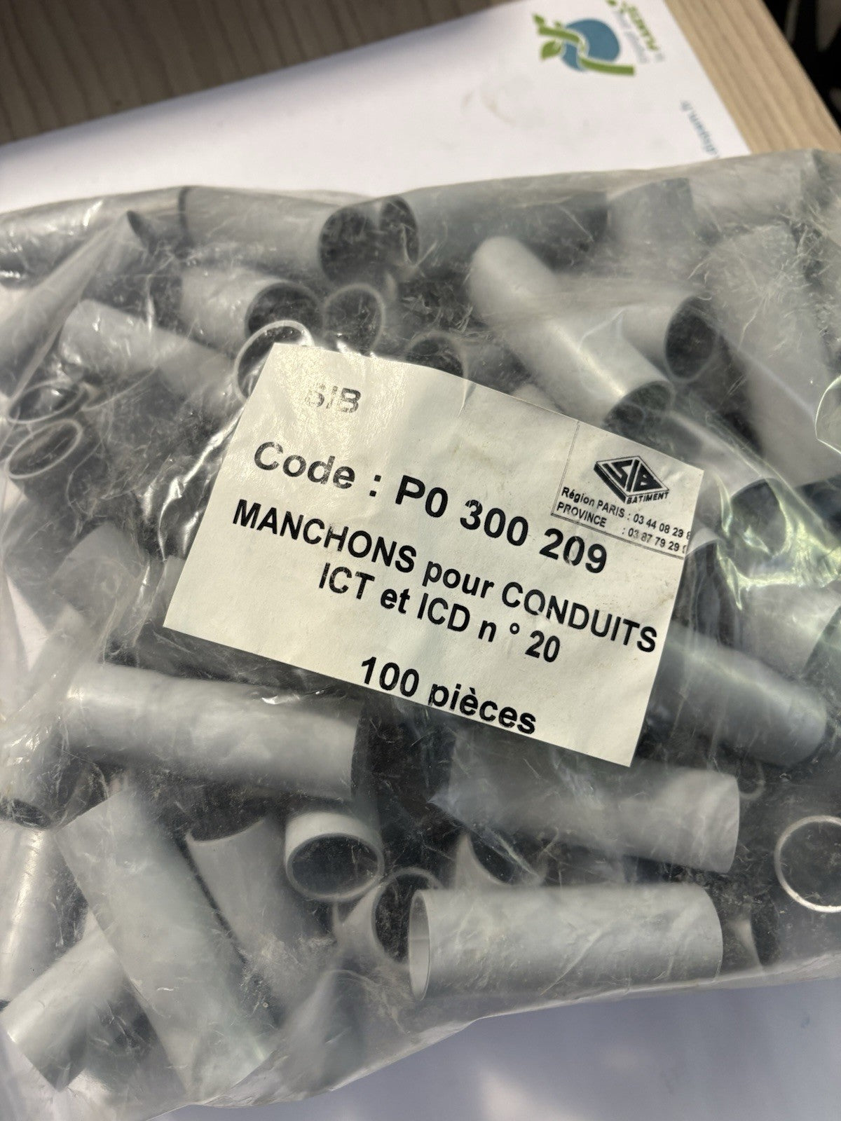 Manchon Pour Conduits ict et icd n 20 sib
