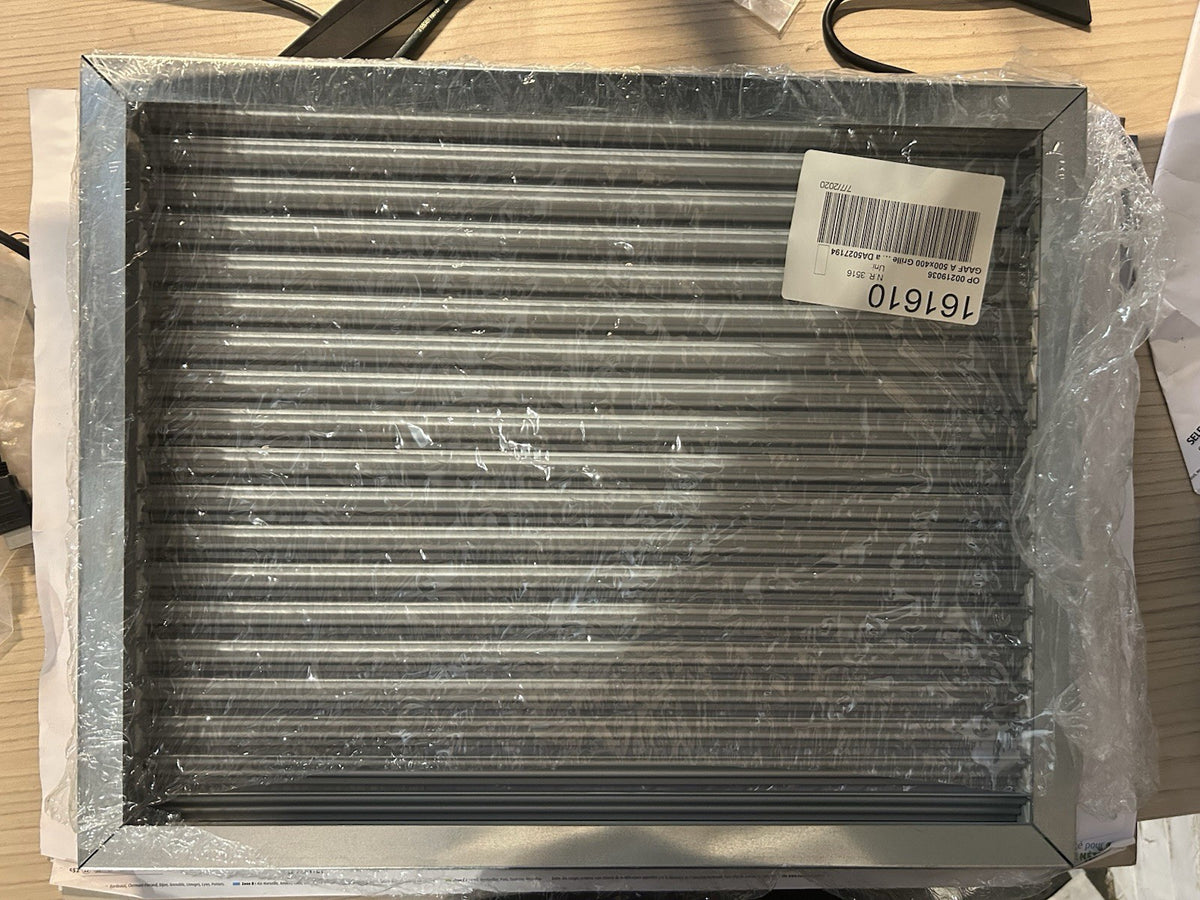 Grille de ventilation porte-filtre VIM GAAF A 500x400 mm - Aluminium