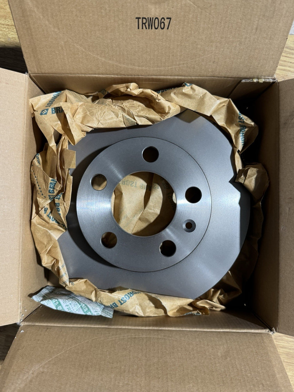 Disque De Frein TRW 2805 Pour Audi, Seat, Skoda