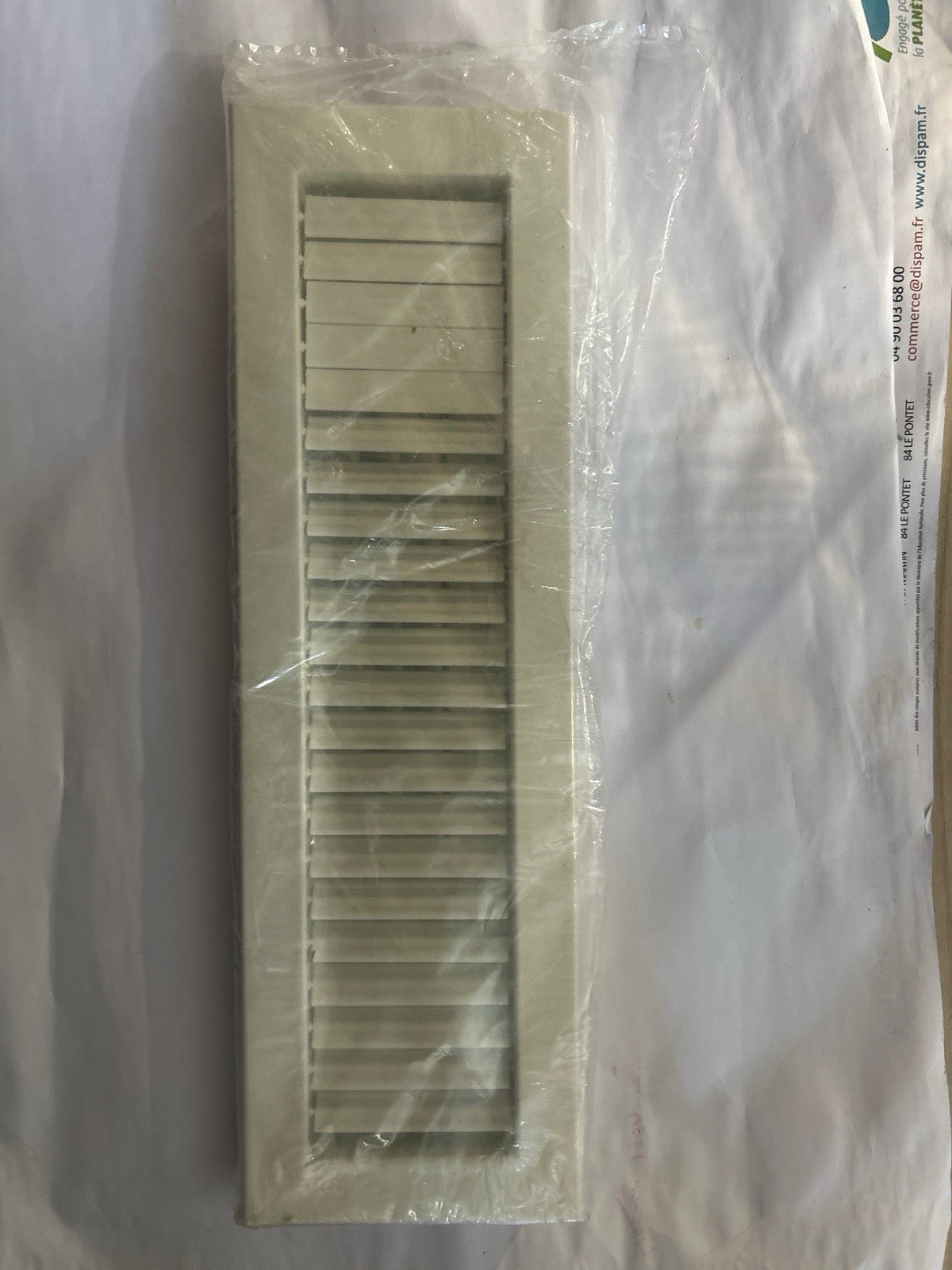 Grille de ventilation ViM GD130-F – Neuve – RAL 9010