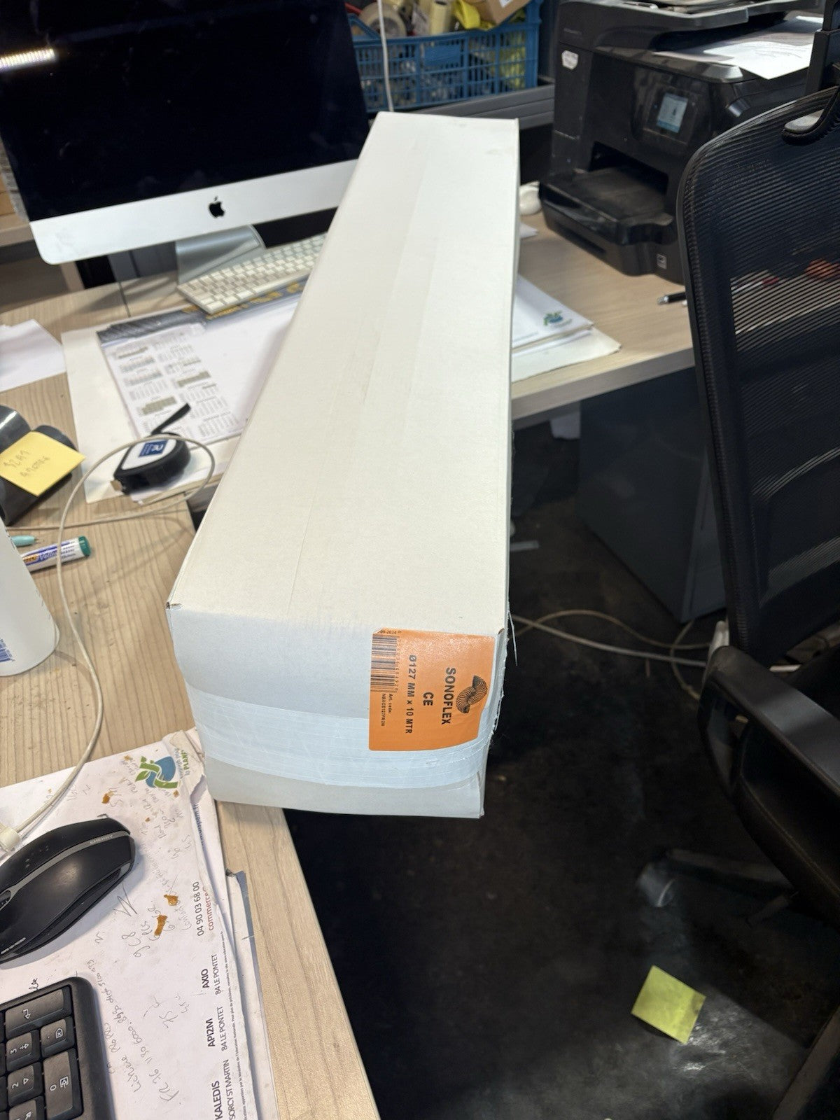 Tuyau / gaine flexible pour Clim gainable 127