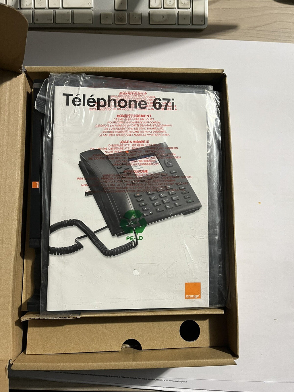 Téléphone Fixe Orange 67i