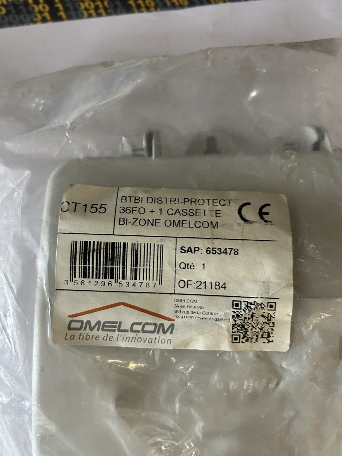 raccordement pour fibre optique de la marque Omelcom BTBI DISTRI-PROTECT 36FO