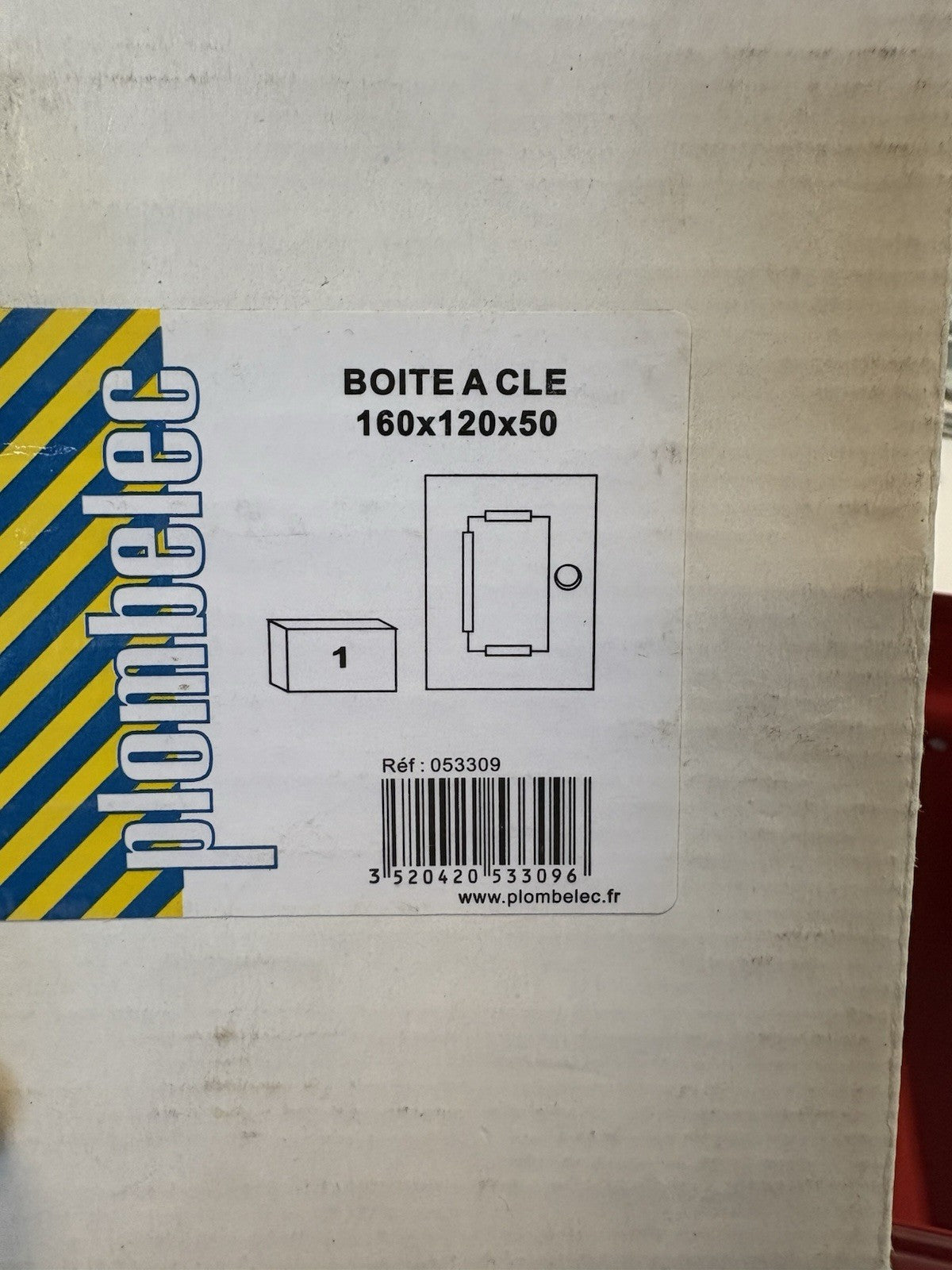 Boite A Cle Plombelec 160x120x50