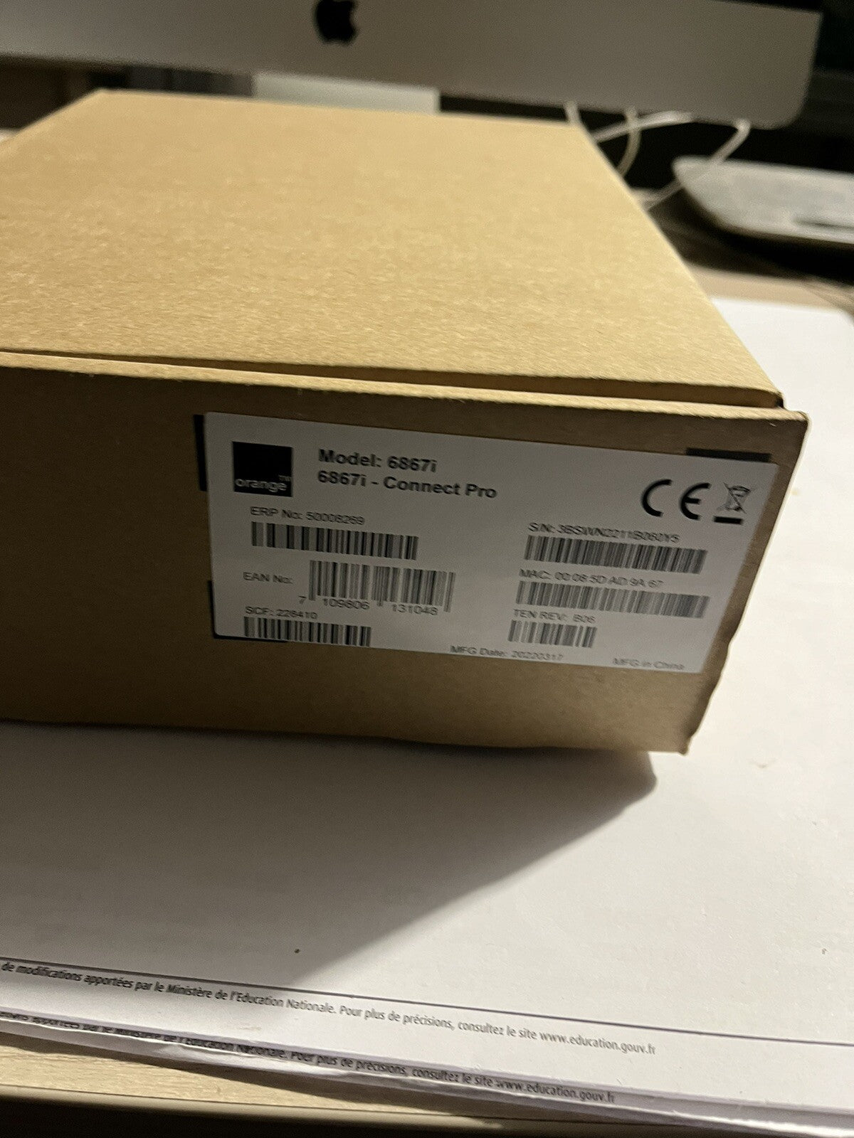 Téléphone Fixe Orange 67i