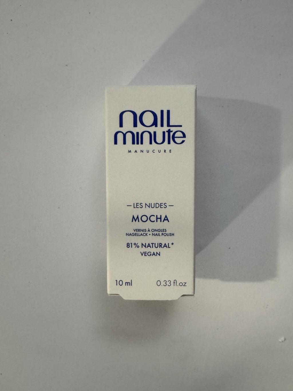 vernis à ongles Mocha Nail Minute