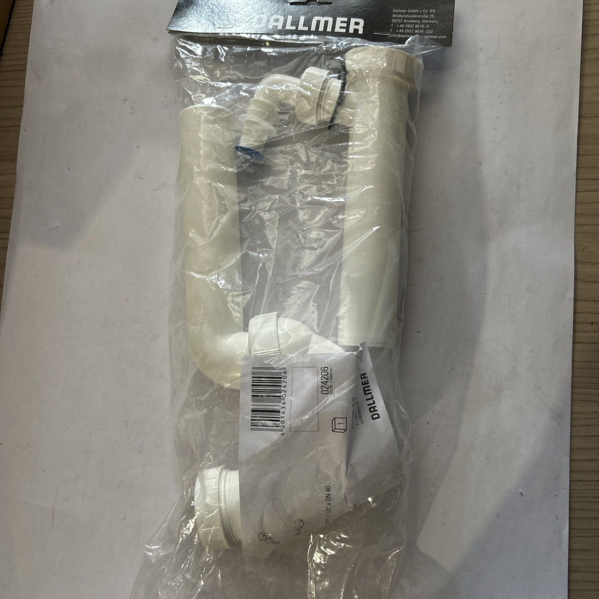 Raccords Siphon 100/1,1/2 "xDN40