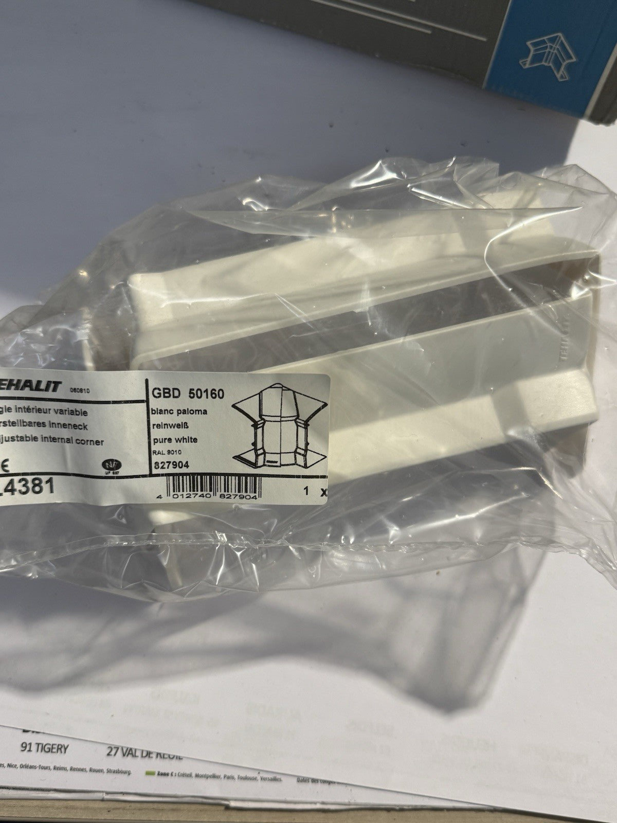 angle interieur variable tehalit gbd 50160