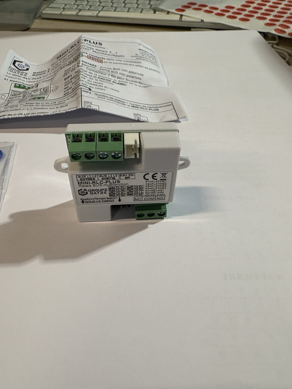 Module Relais BUS Multifonctions – MINI-RLC-PLUS pour portail , gâche éclairage