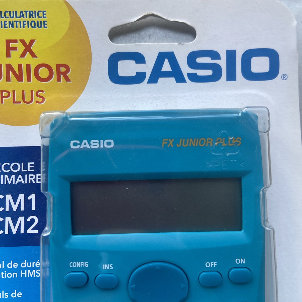 Calculatrice CASIO FX junior plus - avec coque de protection Neuve