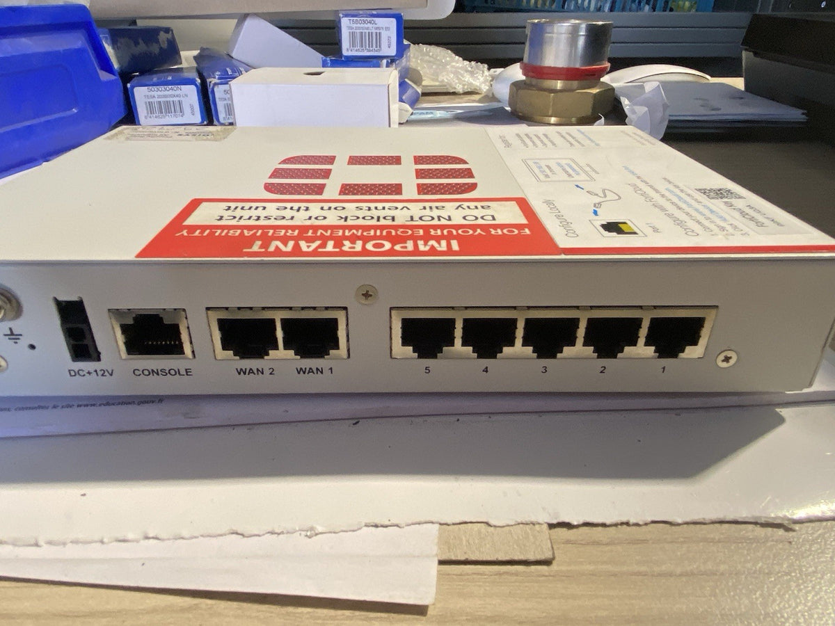 🔥 Fortinet Fortigate 50E FG-50E Pare-Feu Professionnel 🛡️