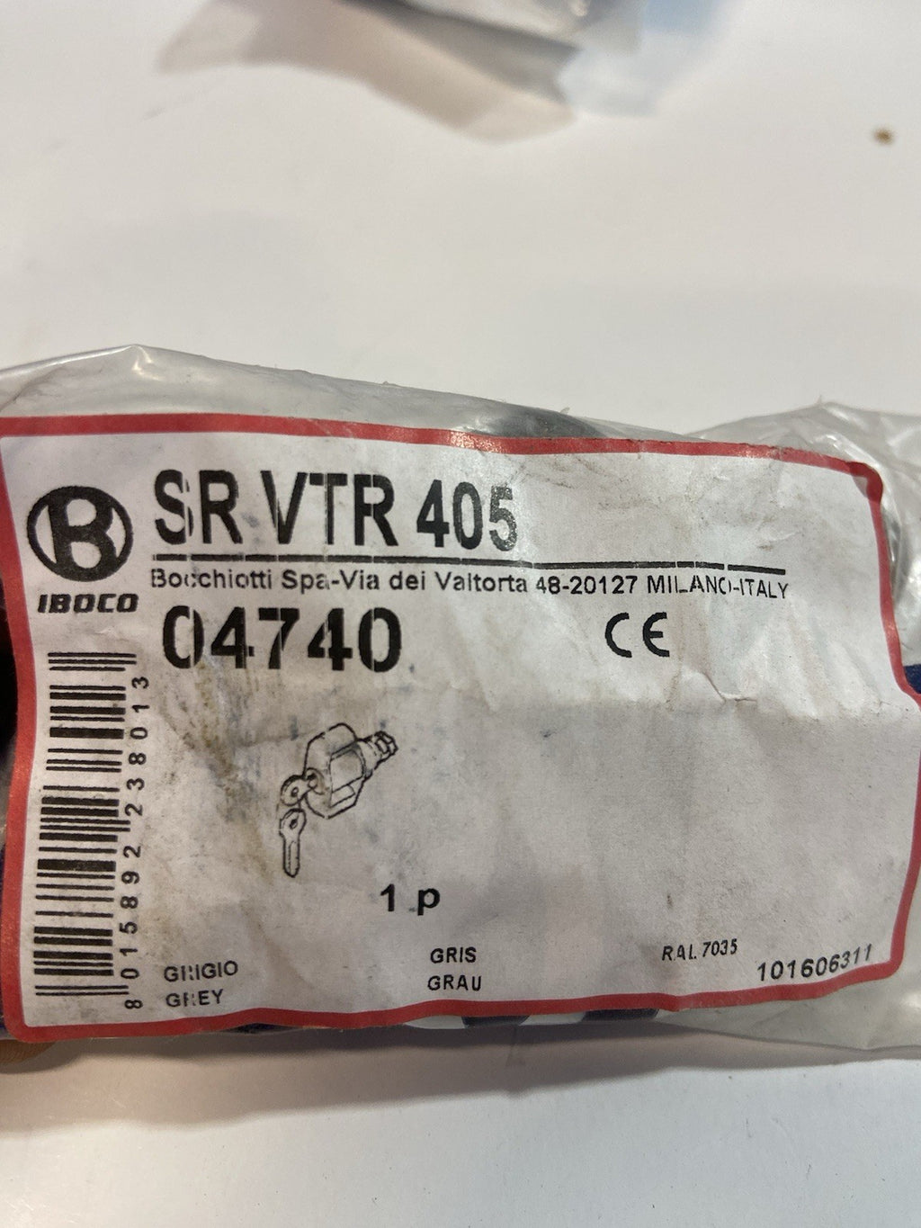 Serrure à clé 405 pour coffret IP66 Pedro