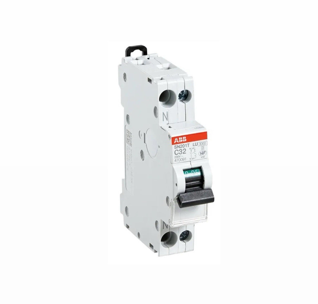 Disjoncteur Phase + Neutre ABB C32