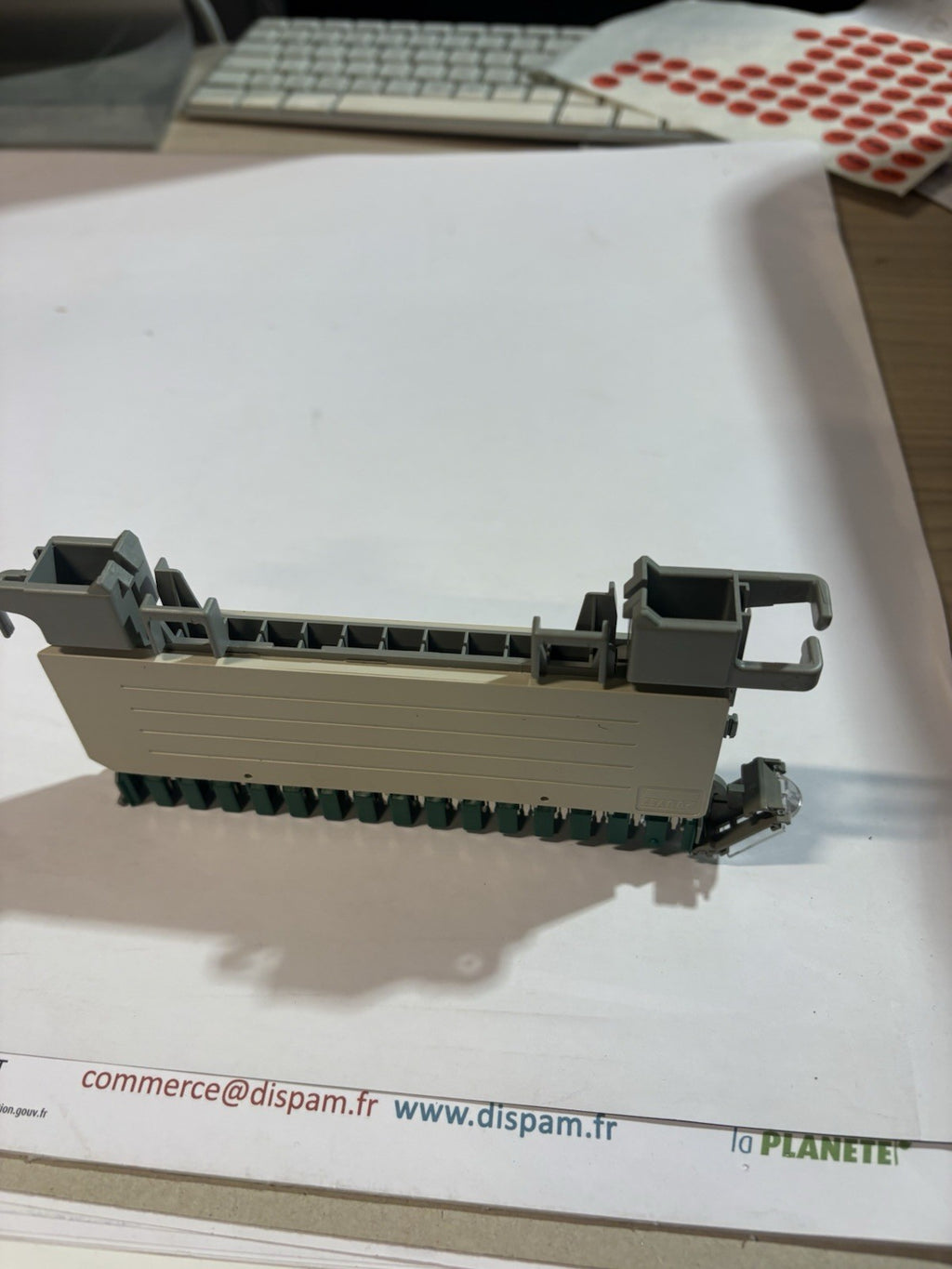 Module RIM 8 paires à coupure vert 3M n331000b