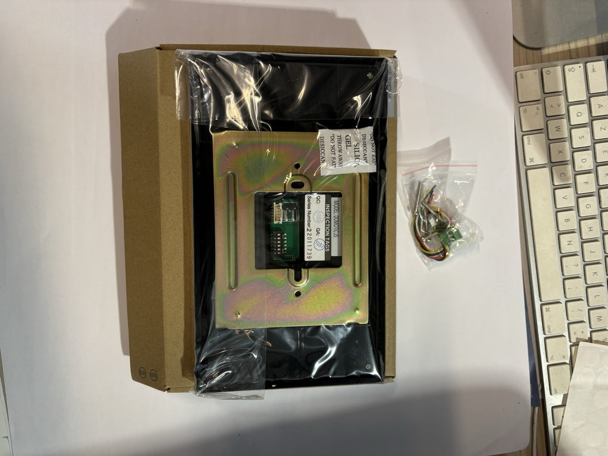 GATES DOMOTICUS Interphone vidéo écran tactile 7" mains libres noir