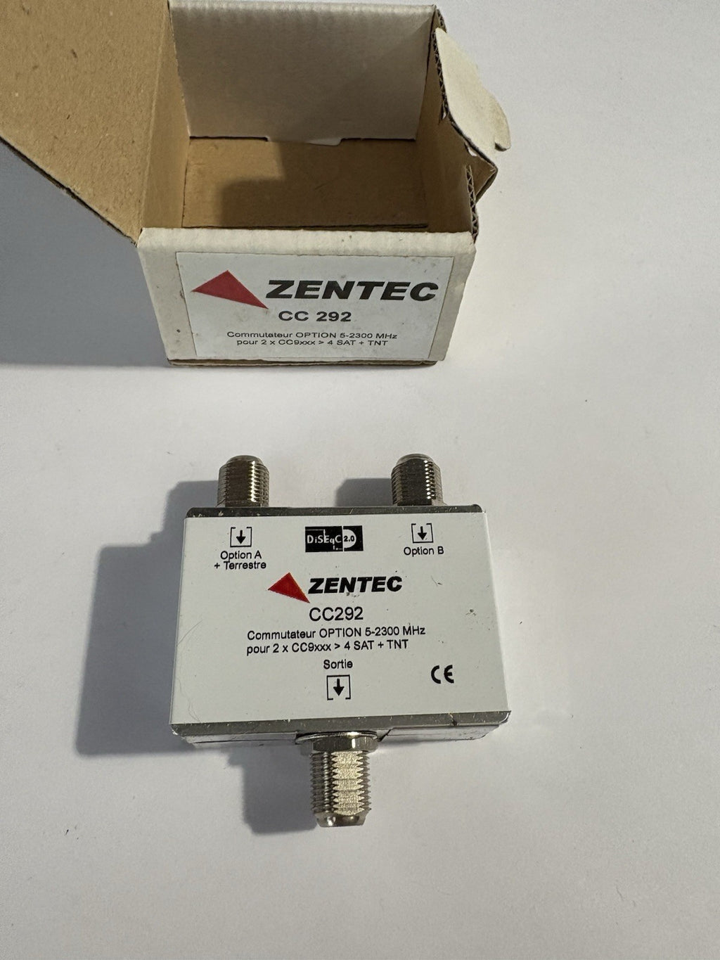Commutateur zentec cc 292 pour 2 cc9