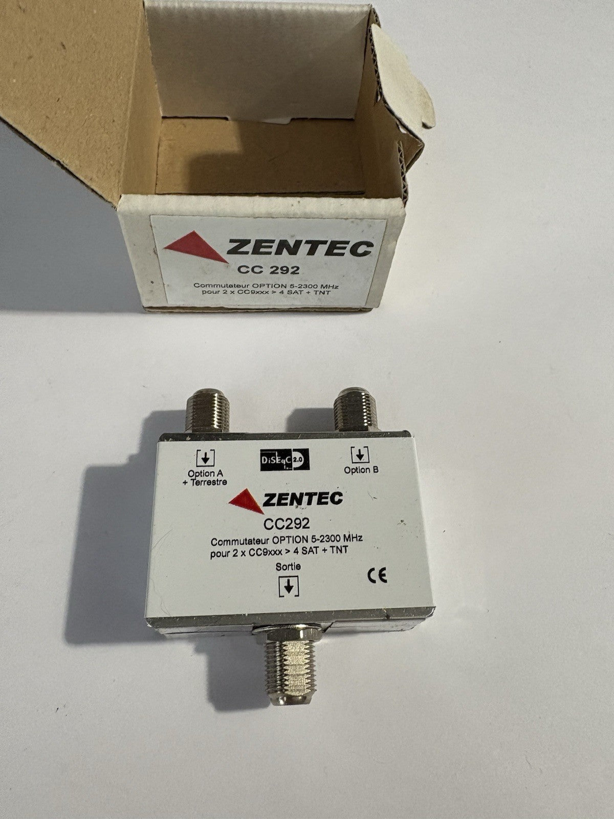 Commutateur zentec cc 292 pour 2 cc9