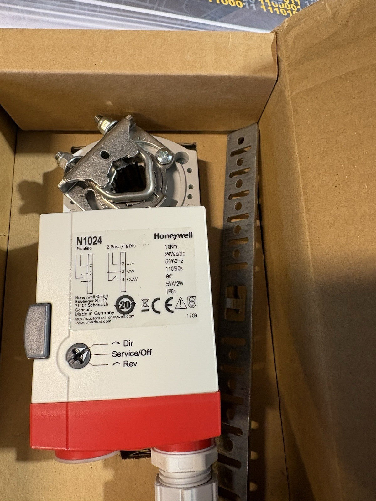Honeywell Servomoteur N1024