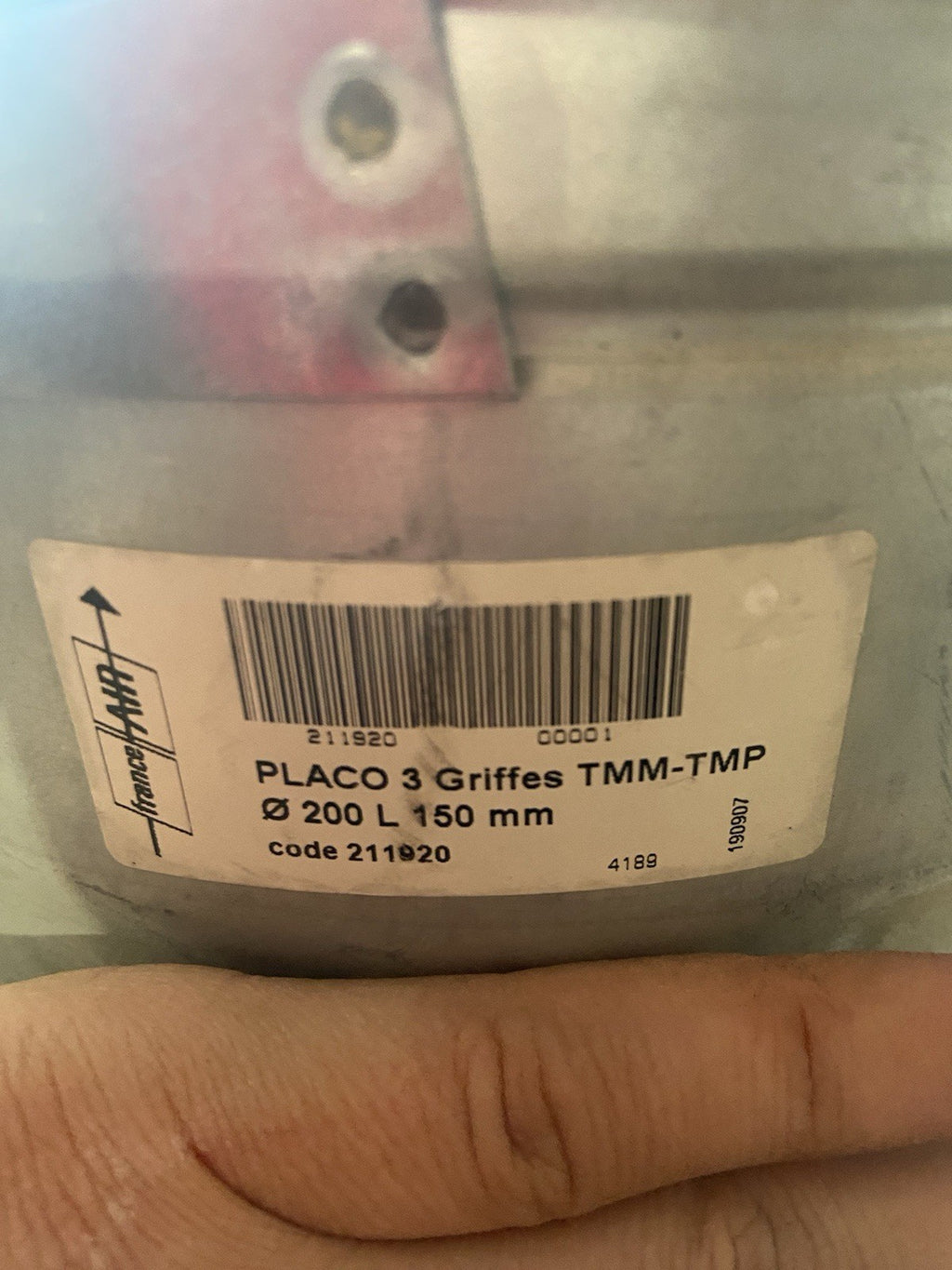 Placo 3 griffes TMM-TMP