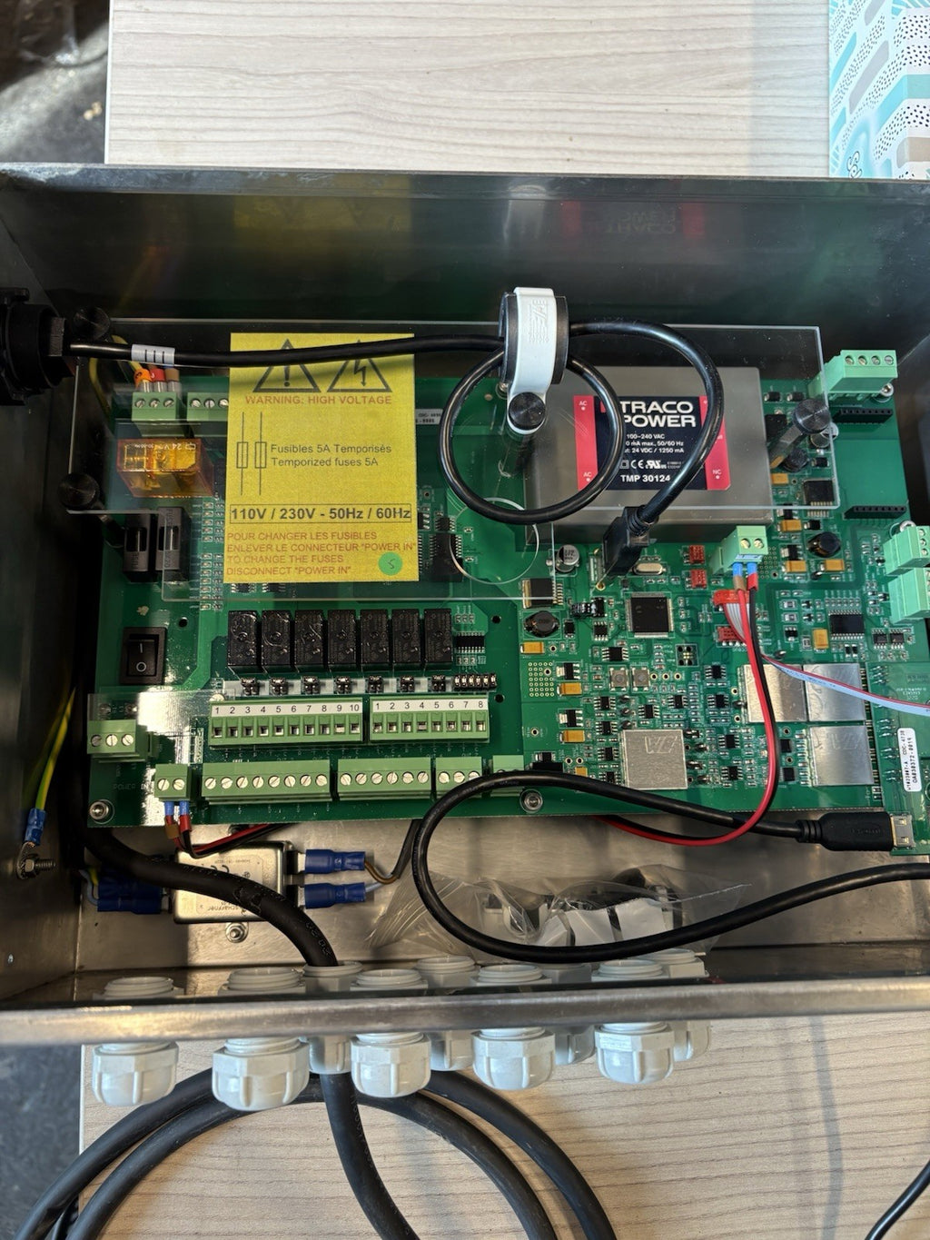 Tableau De Commande Pour Machine Industrielle