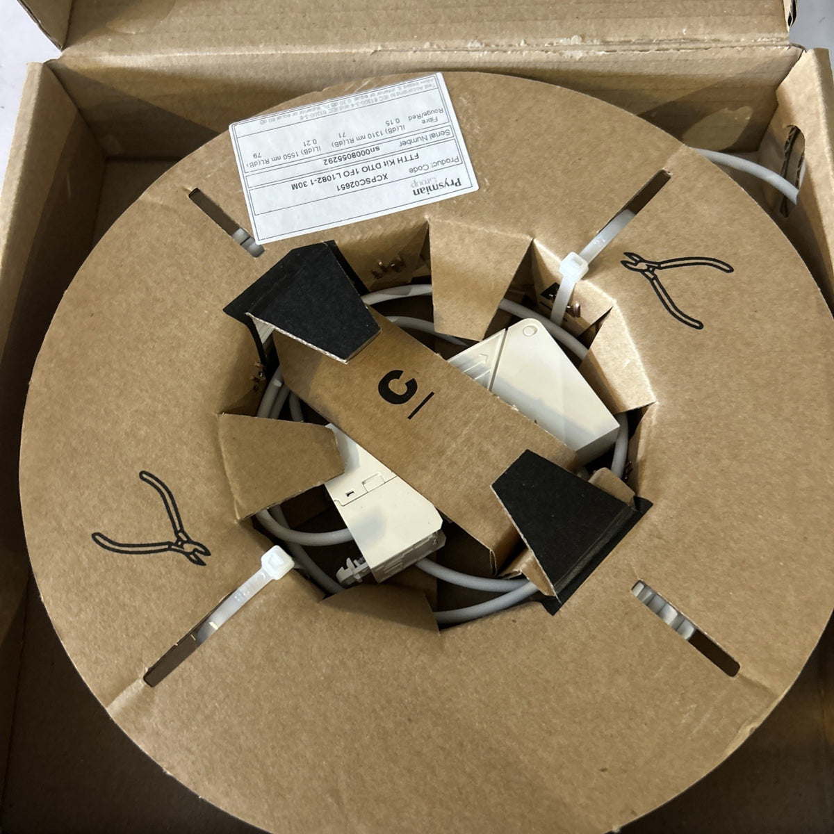 kit de raccordement pour la fibre optique