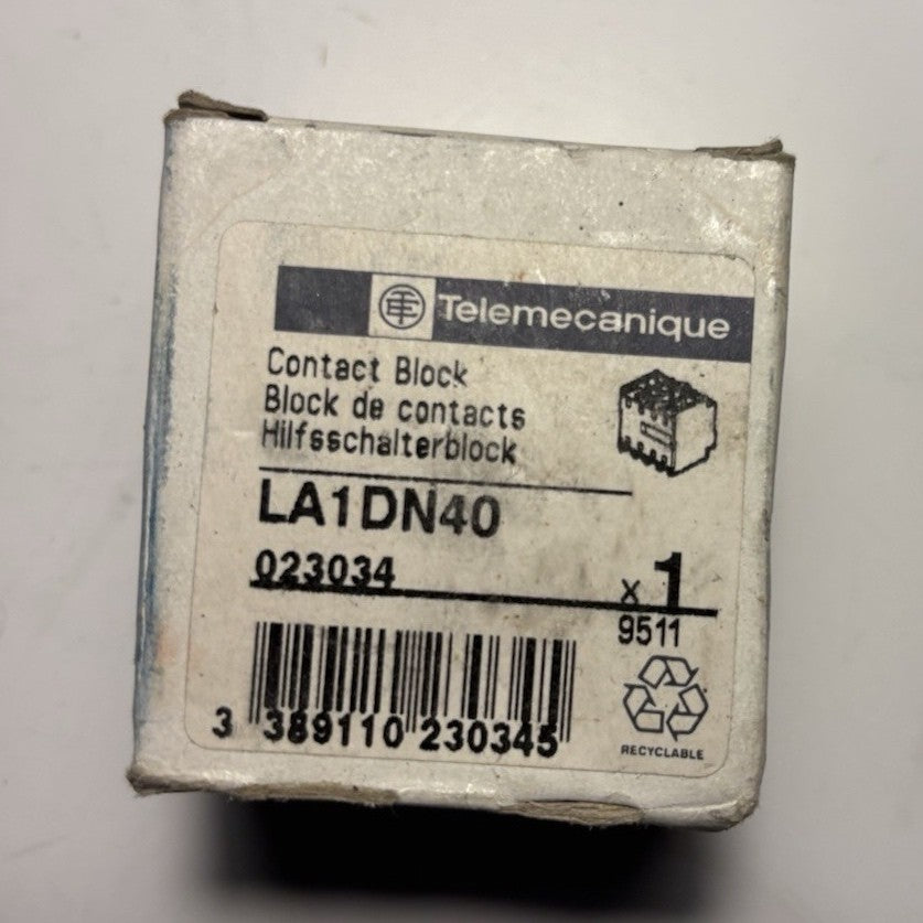 Telemecanique LA1DN40 Bloc contacts auxiliaires 4 pôles 10 A