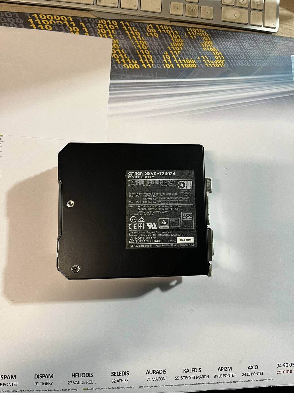 Alimentation À Decoupage Omron S8vk-t24024