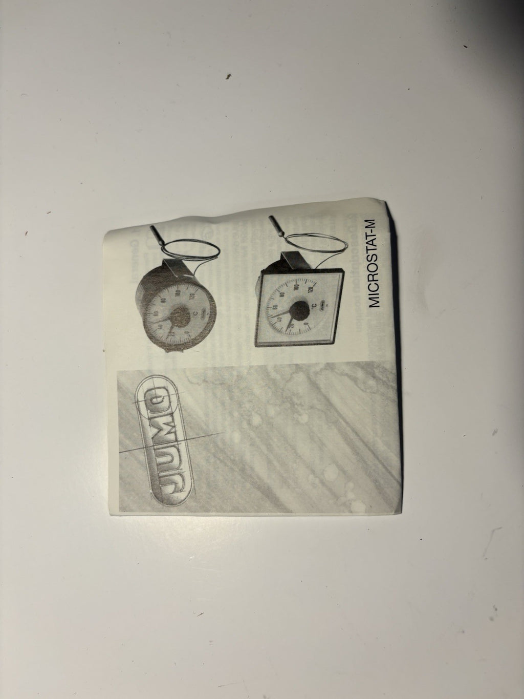 Thermostat / Thermomètre capillaire JUMO MICROSTAT-M - NEUF