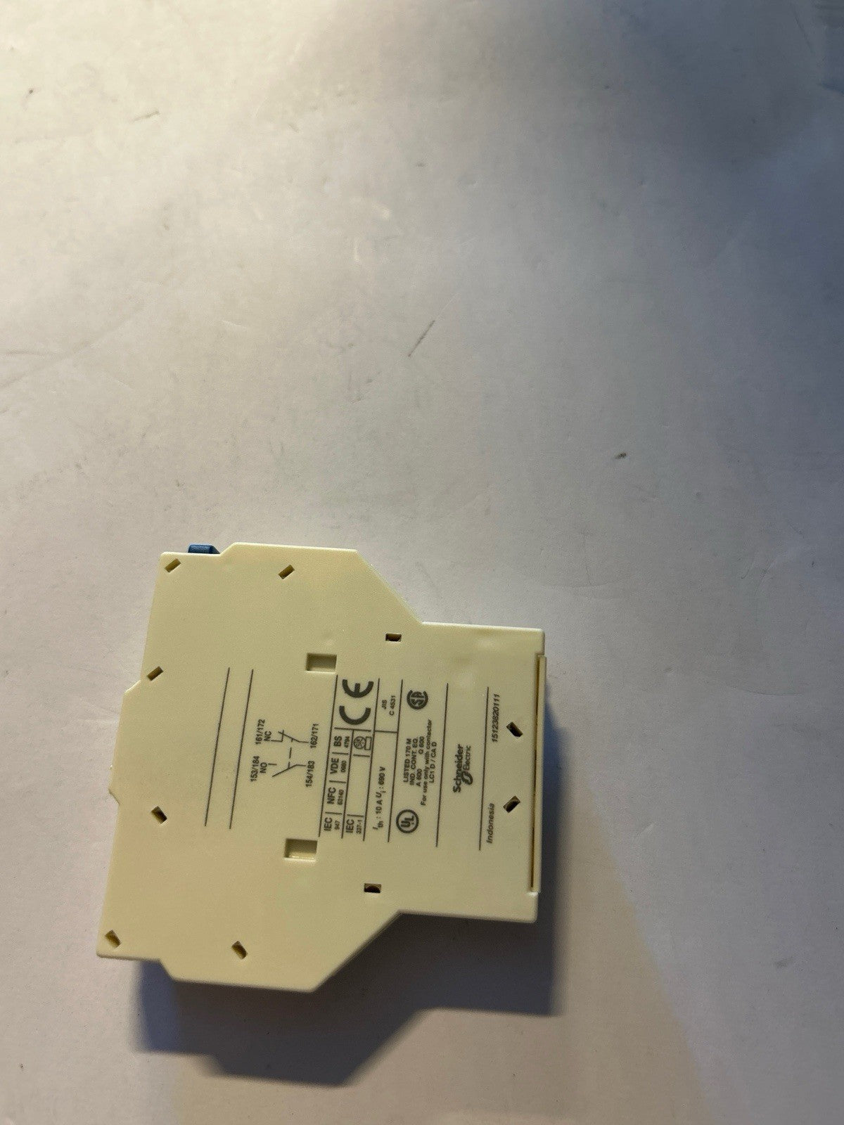 TeSys D - bloc de contacts auxiliaires - 1F+1O - bornes à vis-étriers