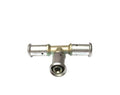 Lot De 10 Té à sertir Henco en laiton 26x3mm