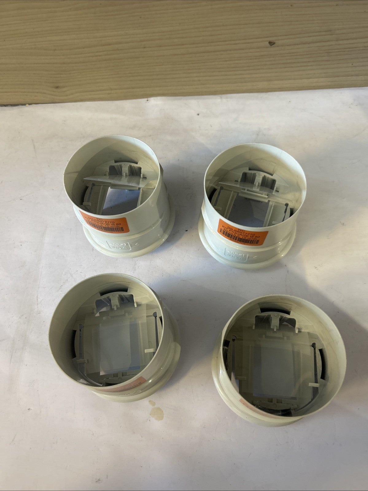 Lot De 4 ATLANTIC - PIQUAGE VMC - Ø80 MM - 15M³/H