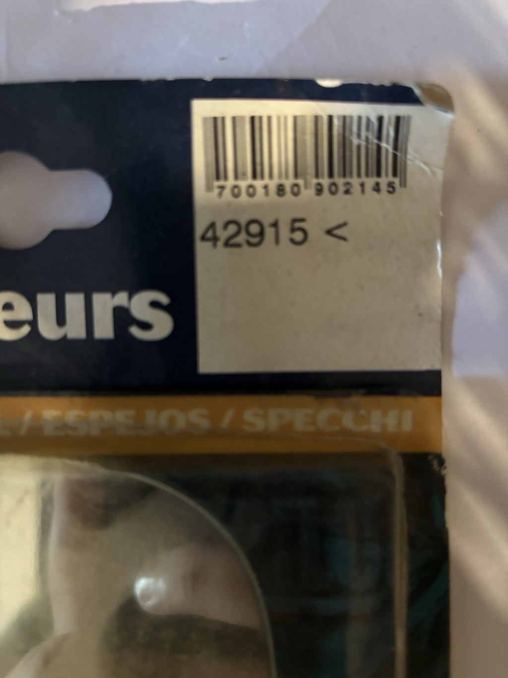 Glace de rétroviseur à coller GAUCHE